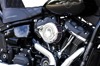 Chrome Stealth Mini Teardrop Air Cleaners for Harley-Davidson - Air Clnr Stlth Mini Trdrp Chr
