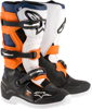 Tech 7S Boots Black/Orange/White/Blue Size 4 Tech 7S Boots Black/Orange/White/Blue Size 4