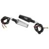 BikeMaster LED Prism Turn Signals Black Pair