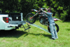 QuadBoss Arched Ramp 12in x 89in - 12in x 89in single aluminum ramp
