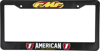 FMF Racing Auto License Plate Frame Universal Fit - Universal fit license plate frame for cars and trucks
