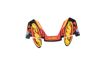 FMF Hex Powercore 4 Wrap Logo Aluminum Decal - Replacement decal for FMF Powercore 4 exhaust