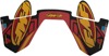 FMF Hex Powercore 4 Wrap Logo Aluminum Decal - Replacement decal for FMF Powercore 4 exhaust