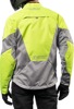 ICON Mesh AF Jacket Men's M Gray/Hi-Vis - Durable mesh sport riding jacket