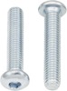 10 Pack Button Head Allen Bolts 8X1.25X40mm