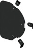 KFI Plow Side Shield Tapered Black Steel Universal Mount