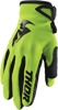 Thor Youth Sector Gloves Acid Black Large - Youth MX gloves, Acid Black, Large