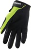 Thor Youth Sector Gloves Acid Black Large - Youth MX gloves, Acid Black, Large