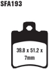 Standard Organic Brake Pads