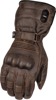 Highway 21 Radiant Heated Gloves Brown XS - Heated leather gloves, Brown, X-Small