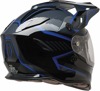 Z1R Range 2.0 Voyager Helmet 2XL Blue - Dual sport helmet with drop-down sun visor