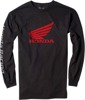 Factory Effex Honda Racing Long Sleeve Tee Black Medium Men's