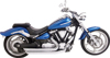 Amendment Slash-Out Chrome Full Exhaust - For 08-17 Yamaha XV19 Raider Amendment Slash-Out Chrome Full Exhaust - For 08-17 Yamaha XV19 Raider