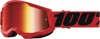 Strata 2 Red Junior Goggles - Red Mirror Lens
