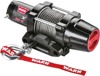 Warn VRX 2500-S Winch with Synthetic Rope Black