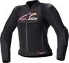 Alpinestars Stella SMX Air Women's Jacket Black/Pink/Yellow Small - Mesh textile sport jacket for women, size Small