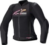 Alpinestars Stella SMX Air Women's Jacket Black/Pink/Yellow Small - Mesh textile sport jacket for women, size Small