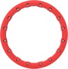 AMS Replacement Roll'n 106 Wheel Beadlock Ring Red 14in - Beadlock ring for AMS Roll'n 106 wheels, Red