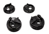 Black Motor Mount Insert Set (w/ Spec V 2.5L engine man - For 02-03 Nissan Sentra/200SX Black Motor Mount Insert Set (w/ Spec V 2.5L engine man - For 02-03 Nissan Sentra/200SX