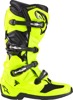 Alpinestars Tech 7 Boots Fluorescent Yellow/Black US 12 - MX off-road boots, US size 12, Yellow/Black