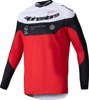 Alpinestars Pro-Dura Jersey Black/Red/White Medium - Medium size riding jersey in black/red/white