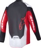 Alpinestars Pro-Dura Jersey Black/Red/White Medium - Medium size riding jersey in black/red/white