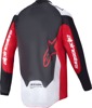 Alpinestars Pro-Dura Jersey Black/Red/White Medium - Medium size riding jersey in black/red/white