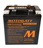 MOTOBATT MBTX30U(HD) Quadflex AGM Battery Sealed Factory Activated - Sealed AGM battery, maintenance-free, universal fit