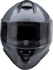 Z1R Youth Warrant Kuda Helmet Gray M - Full-face youth helmet in gray, size M