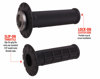 ODI Universal Lock-On Half Waffle Grips Black - Slip-free MX half-waffle grips for 7/8in handlebars