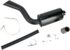 GP1 Black Stainless Steel Slip On Exhaust - For 06-07 Suzuki GSXR600 & GSXR750 GP1 Black Stainless Steel Slip On Exhaust - For 06-07 Suzuki GSXR600 & GSXR750