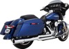 Vance & Hines Pro Pipe Chrome Exhaust System Fits HD Dresser 17-22