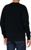 100% Men's Icon Crewneck Sweatshirt, Black, Size M