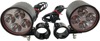 2" LED Driving Light Kit w/ 1-1/4" Clamps - Black