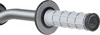 MX Dual Compound Grips Full Waffle - Grey/ Black MX Dual Compound Grips Full Waffle - Grey/ Black