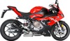 Leovince LV-10 Slip-On Muffler Matte Black For BMW M/S 1000 R/RR - Slip-on muffler for BMW M/S 1000 R/RR models