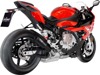 Leovince LV-10 Slip-On Muffler Matte Black For BMW M/S 1000 R/RR - Slip-on muffler for BMW M/S 1000 R/RR models