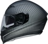 Z1R Jackal Waveform Helmet - Large, Black/Gray - Full-face helmet with drop-down sun visor Z1R Jackal Waveform Helmet - Large, Black/Gray - Full-face helmet with drop-down sun visor