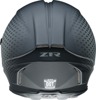 Z1R Jackal Waveform Helmet XL Gray/Black Unisex - Full face helmet with drop-down sun visor