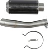 MGP 2 Growler Carbon Fiber Slip On Exhaust - For Honda CB & CBR 300 & 500 MGP 2 Growler Carbon Fiber Slip On Exhaust - For Honda CB & CBR 300 & 500