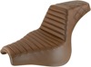 Step-Up Tuck and Roll 2-Up Seat Brown - For 18-20 Harley FXFB/S Step-Up Tuck and Roll 2-Up Seat Brown - For 18-20 Harley FXFB/S
