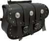 Willie & Max Warrior Saddlebags 14"x10"x4.5" Black Pair Willie & Max Warrior Saddlebags 14"x10"x4.5" Black Pair