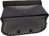 Willie & Max Warrior Saddlebags 14"x10"x4.5" Black Pair