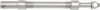 Drag Specialties Front Axle Kit Chrome 1in For Harley Touring Models - Front axle kit for Harley-Davidson Touring models