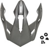 Z1R Range Helmet Visor Solid Silver Adult One Size - Replacement visor for AGV Range helmets