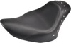 Wide Renegade Studded Solo Seat Black Gel Low - For Harley Softail Wide Renegade Studded Solo Seat Black Gel Low - For Harley Softail