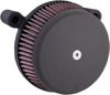 Arlen Ness Stage I Big Sucker Air Filter Kit Black Smooth Steel