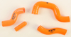 Radiator Hose Kit Orange - For 12-15 KTM Husqvarna 450/500 Radiator Hose Kit Orange - For 12-15 KTM Husqvarna 450/500