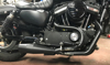 2-1 Sporty Pipe Black Full Exhaust - For 04-17 HD XL Sportster 2-1 Sporty Pipe Black Full Exhaust - For 04-17 HD XL Sportster