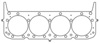 4.030in Bore .030in MLS Head Gasket - For Chevrolet Gen-1 Small Block V8 BRODIX BD2000 Heads